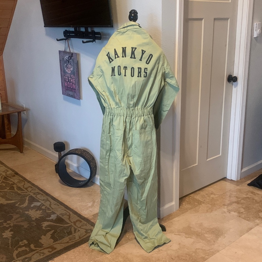 Kankyo Motors Green Coveralls